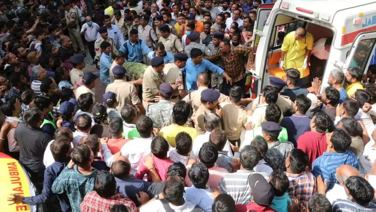 At least 13 killed in India temple collapse