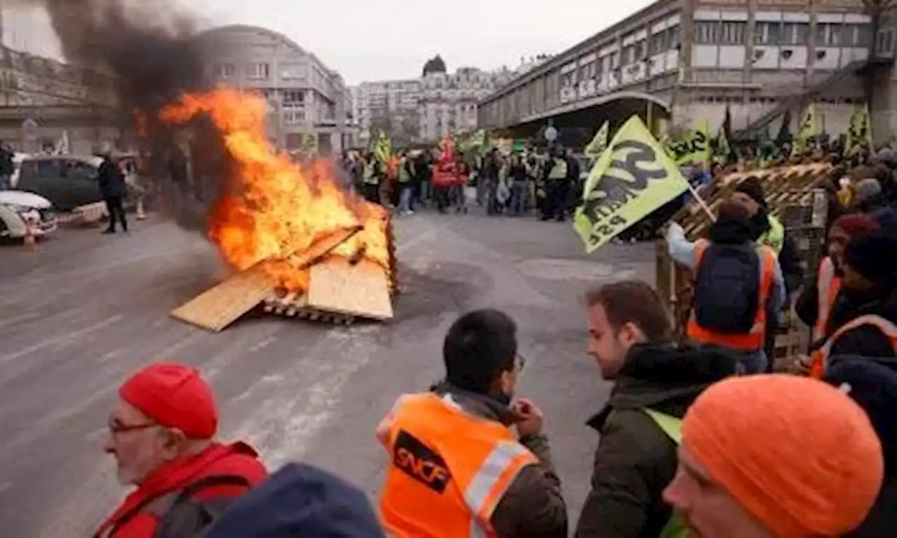 France wracked by more pension protests amid rising violence on the streets