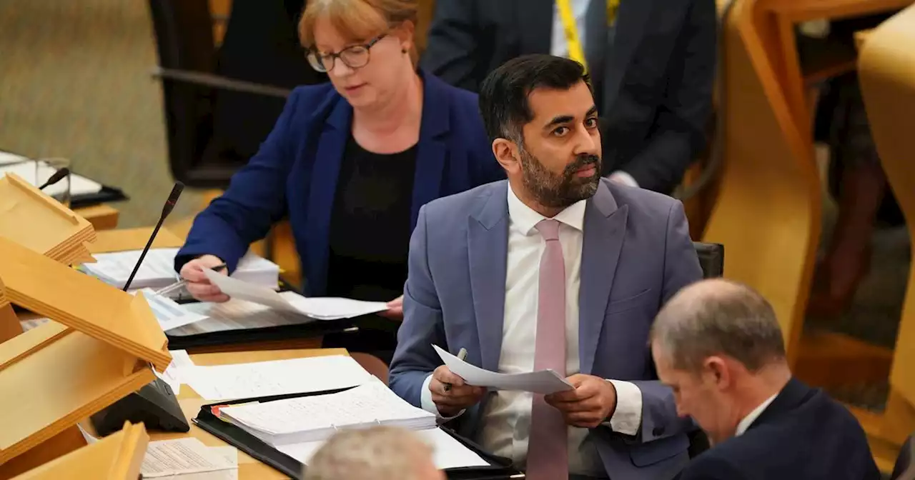 Humza Yousaf debut at FMQs interrupted five times by protesters