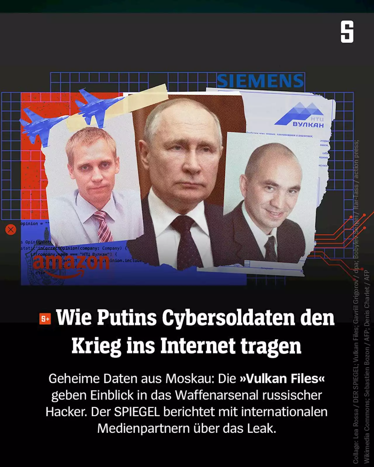 (S+) »Vulkan Files«-Enthüllungen: Wie Putins Cybersoldaten den Krieg ins Internet tragen