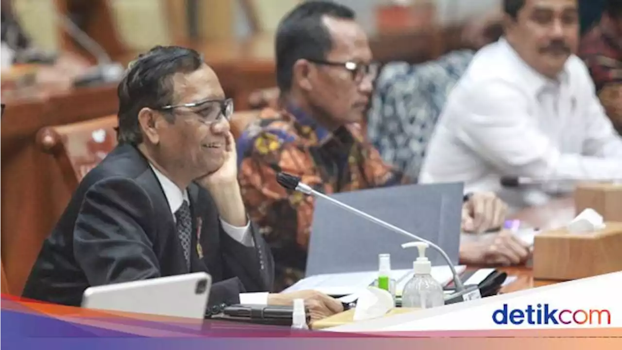 Mahfud Tak Akan Cabut Pernyataan DPR 'Markus': Bukan DPR yang Sekarang