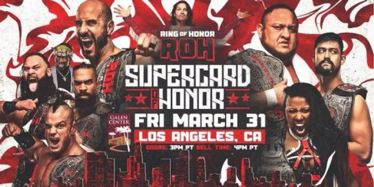 Ring of Honor Supercard of Honor — match card, date, start time and how to watch