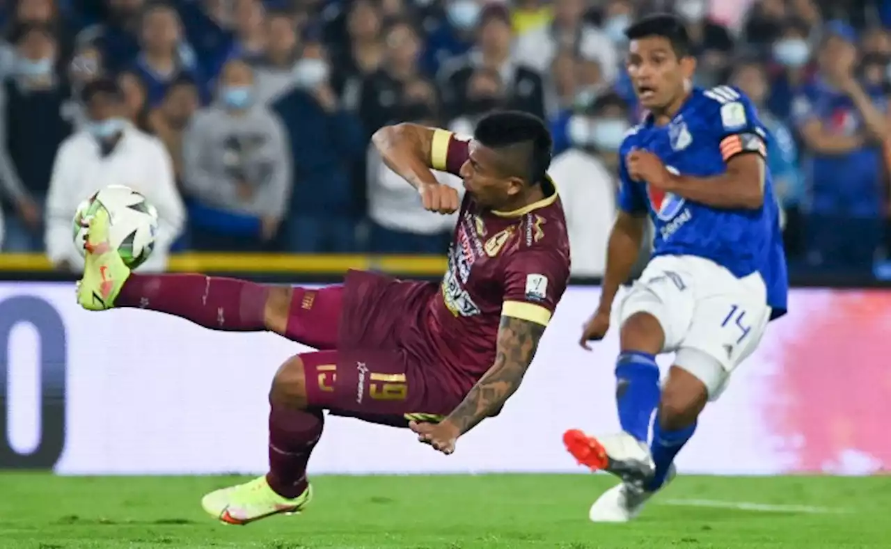 Millonarios le está ganando al Deportes Tolima en Ibagué