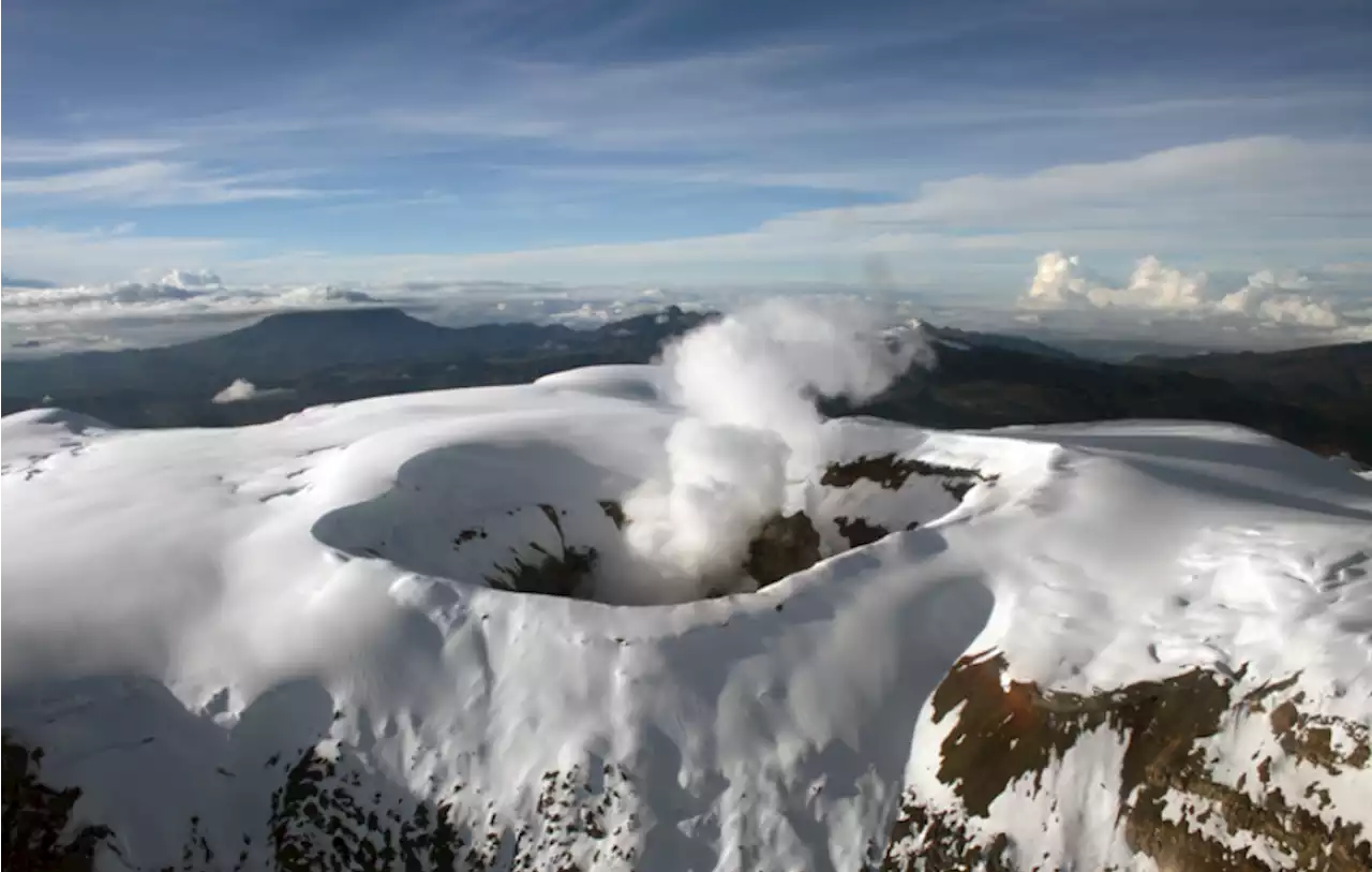 Alerta por aumento de actividad sísmica en el Volcán Nevado del Ruiz