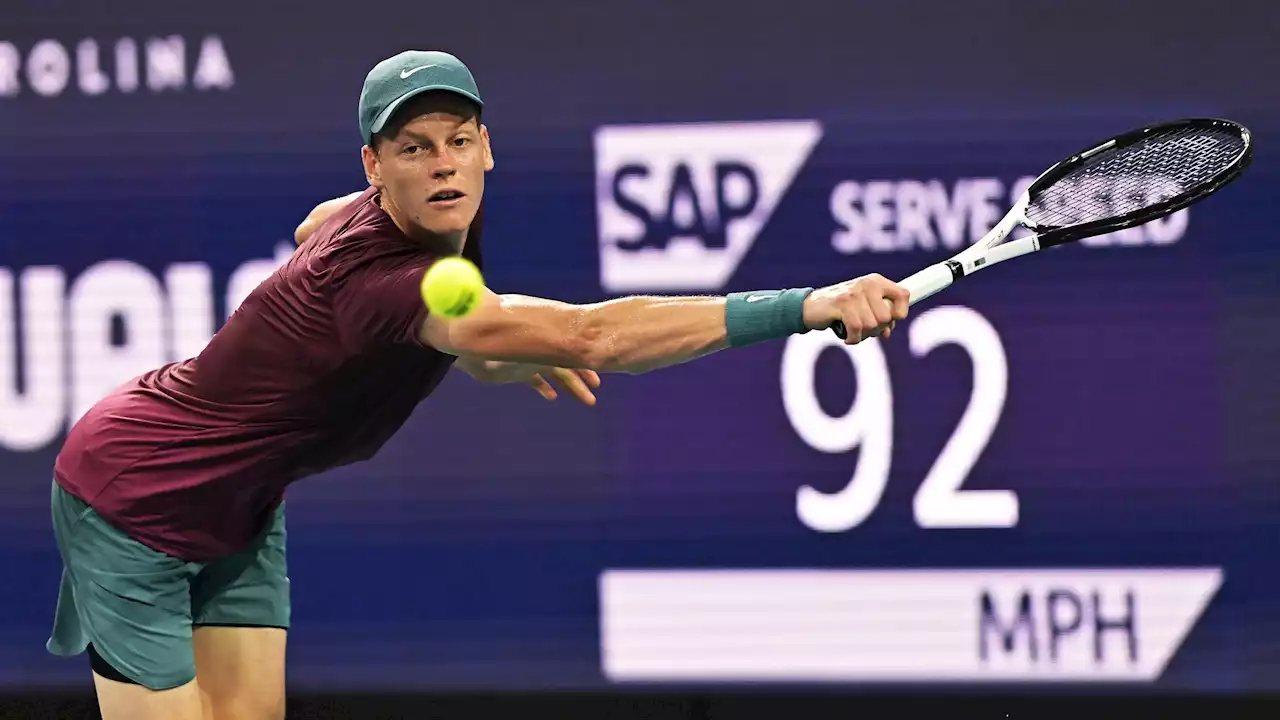 ATP Masters Miami: Jannik Sinner peilt nach Viertelfinalsieg gegen Emil Ruusuvuori ersten Masters-Titel an