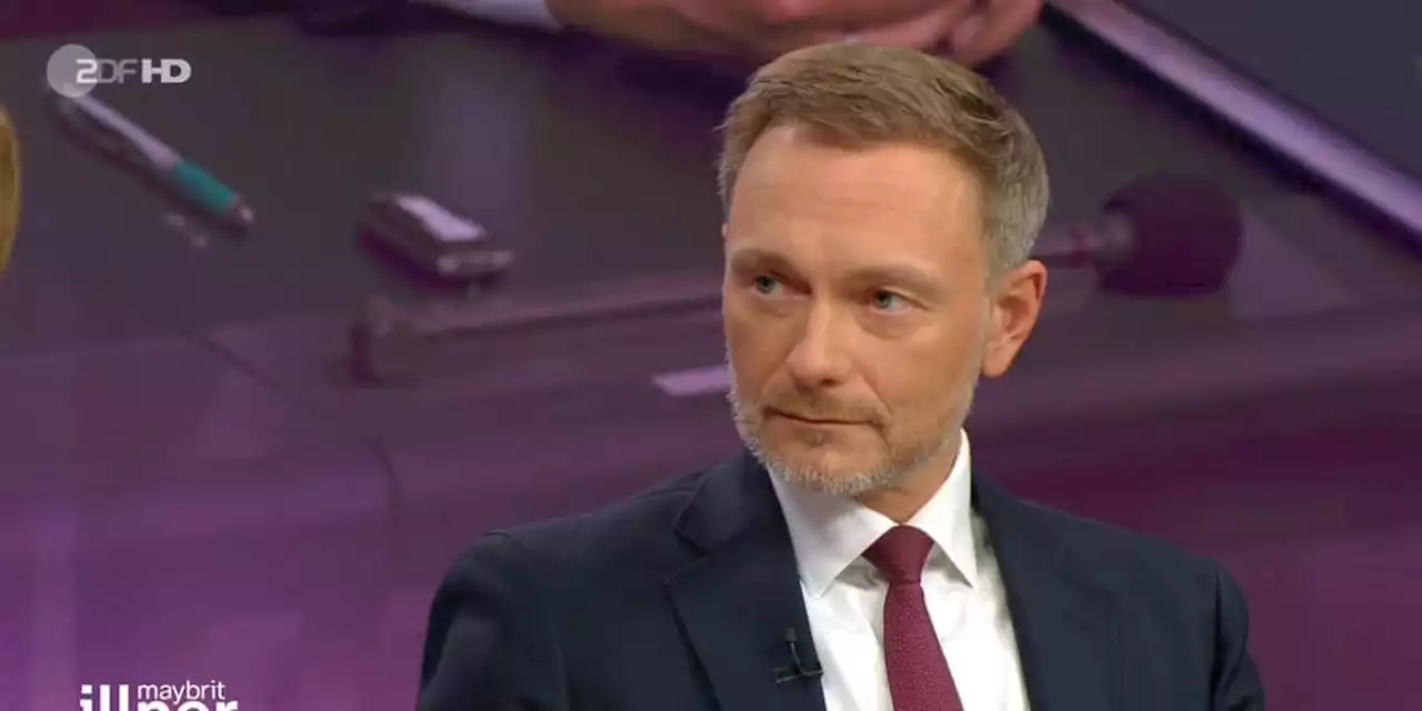 „Maybrit Illner“: Und plötzlich attackiert Lindner die ZDF-Redaktion