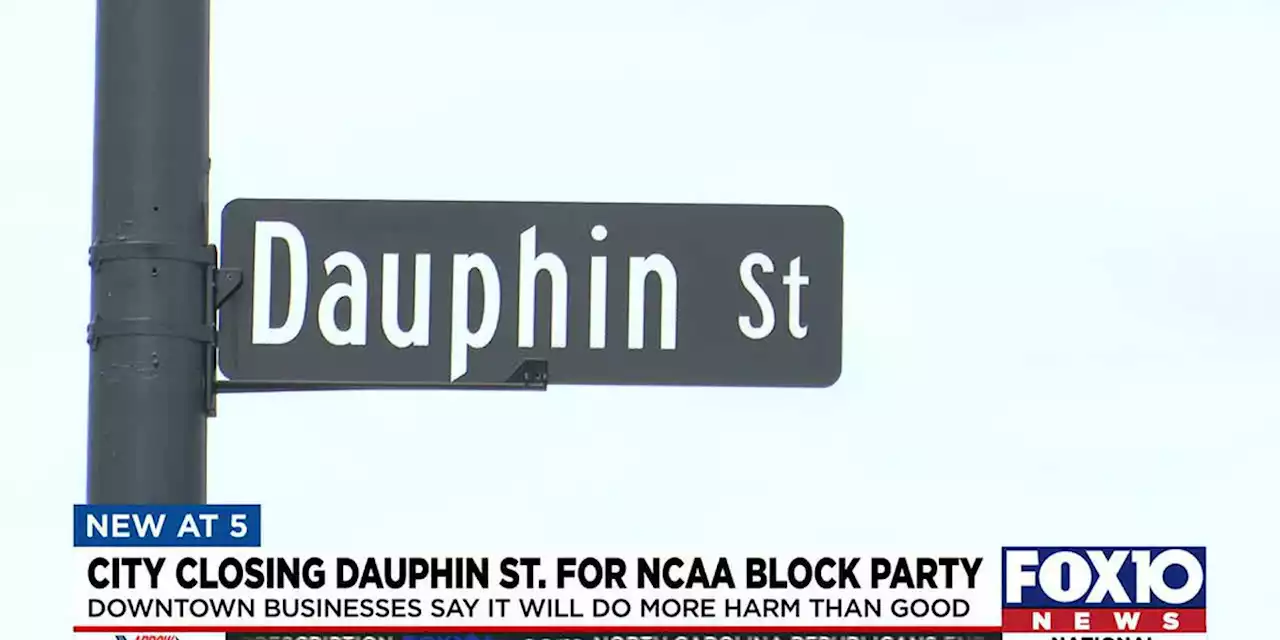 Mobile is throwing Final Four party – but some upset over Dauphin Street closing