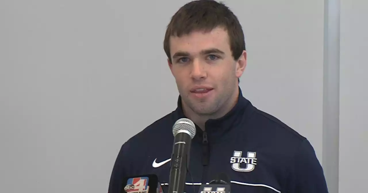 Utah State player who suffered cardiac arrest thankful for family, team