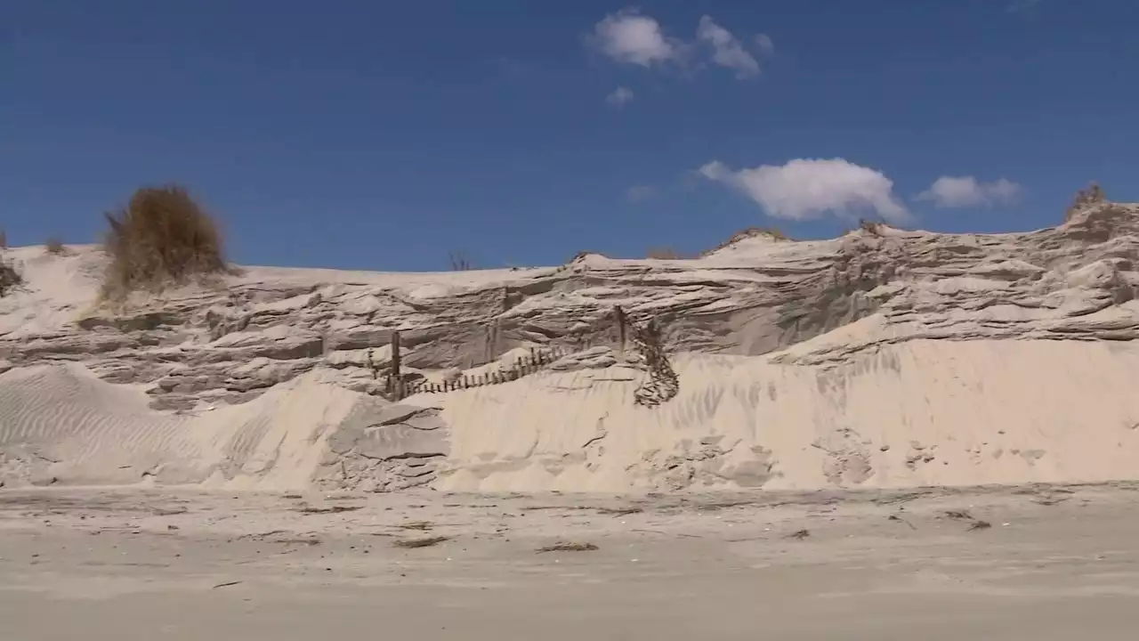 North Wildwood officials watch in frustration as beaches wash away, while waiting for state response