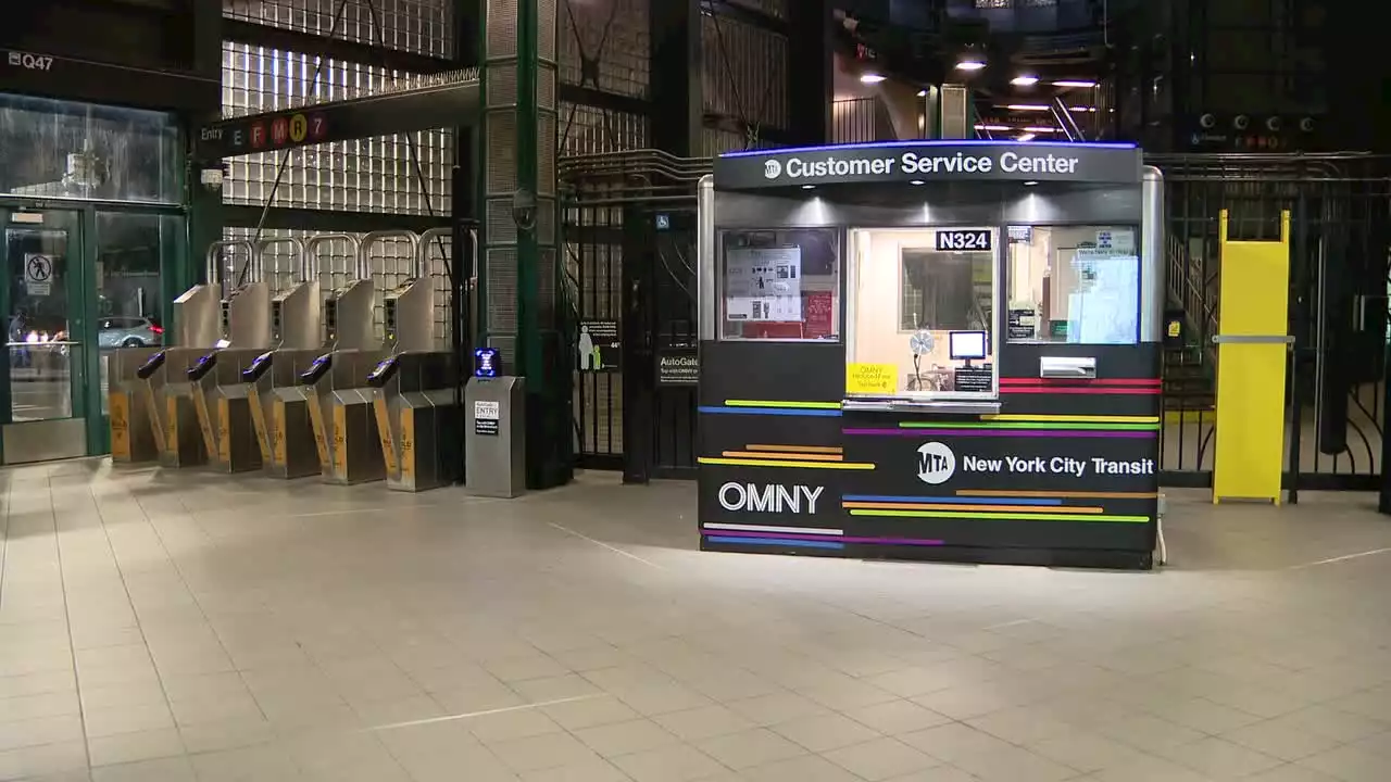 A new era: NYC subway station agents leave booths to assist customers