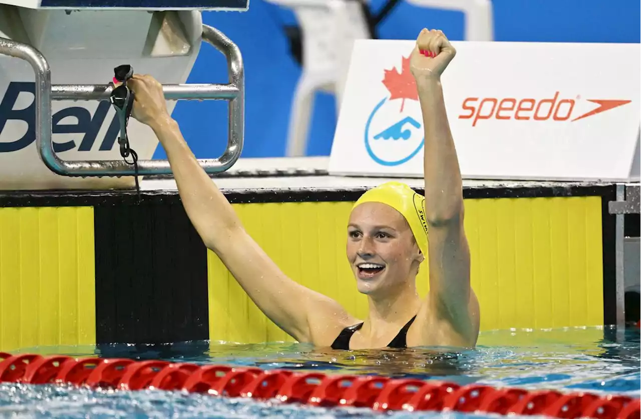 Summer McIntosh still ‘in shock’ after setting new world record in 400m freestyle