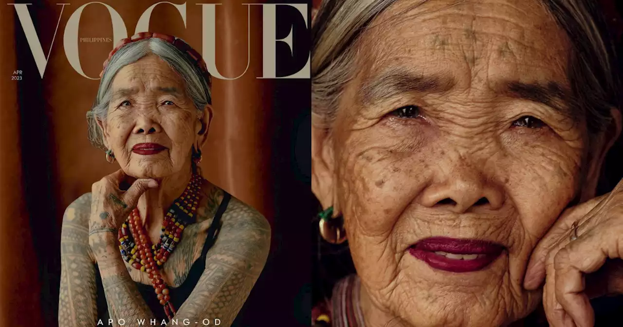 Apo Whang-Od exudes strength and beauty on the cover of Vogue Philippines