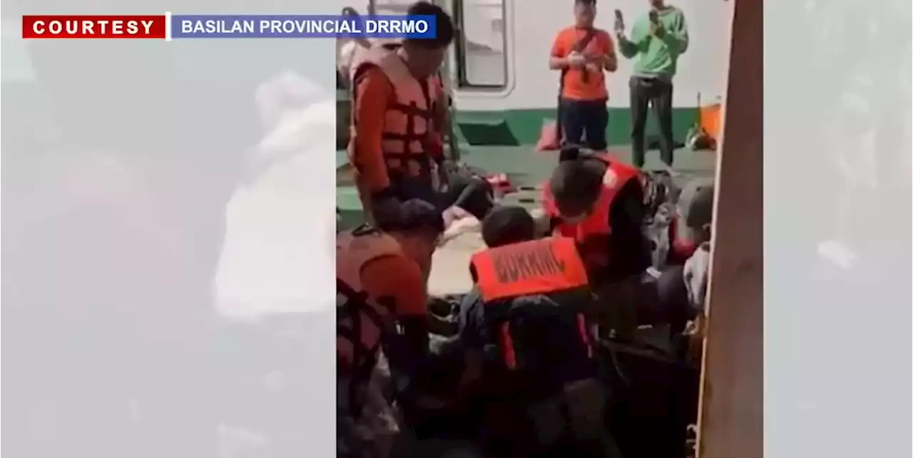 Basilan ferry fire survivors tell of passengers jumping into sea to escape blaze