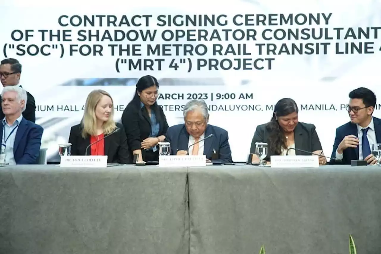 DOTr awards MRT-4 O&M consultancy contract to Australian firm