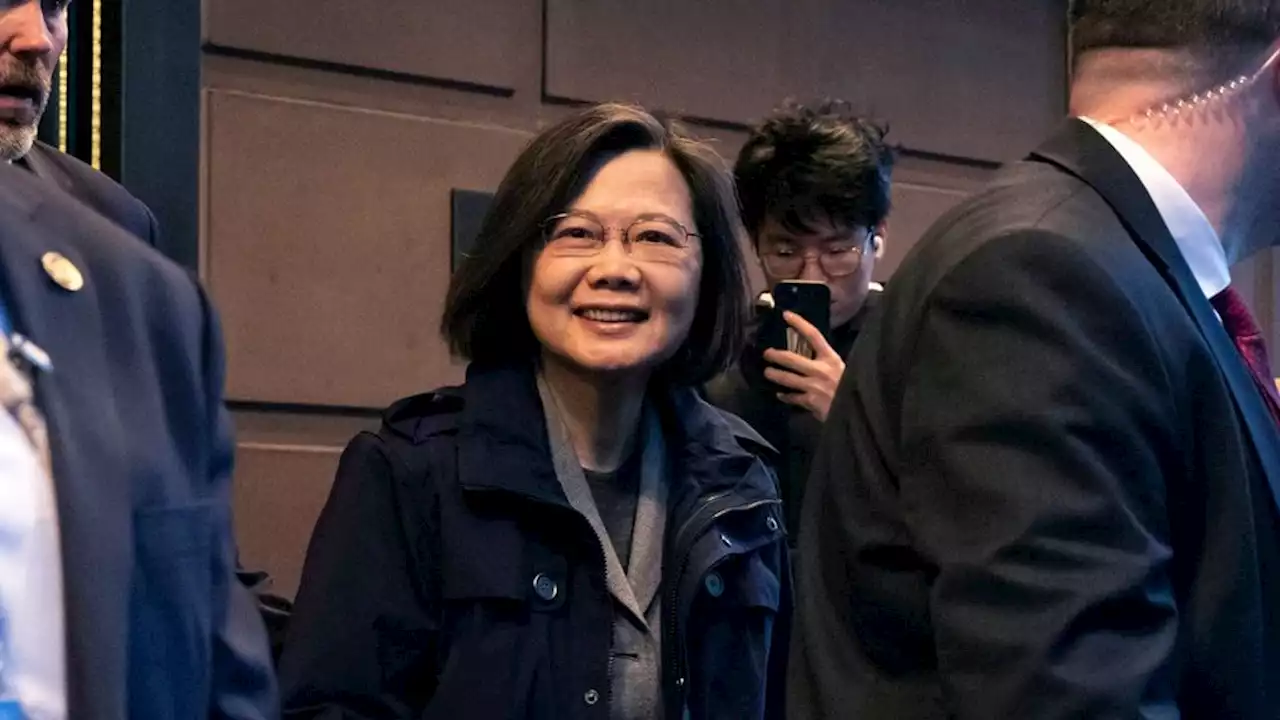 Tsai Ing Wen Tiba di AS Sementara Ma Ying-jeou di China