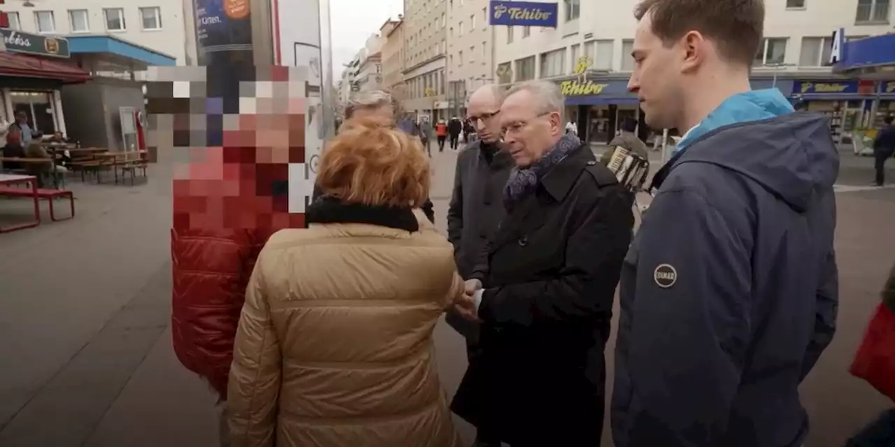 Besorgte 'Passanten' aus Mahrer-Video sind Funktionäre