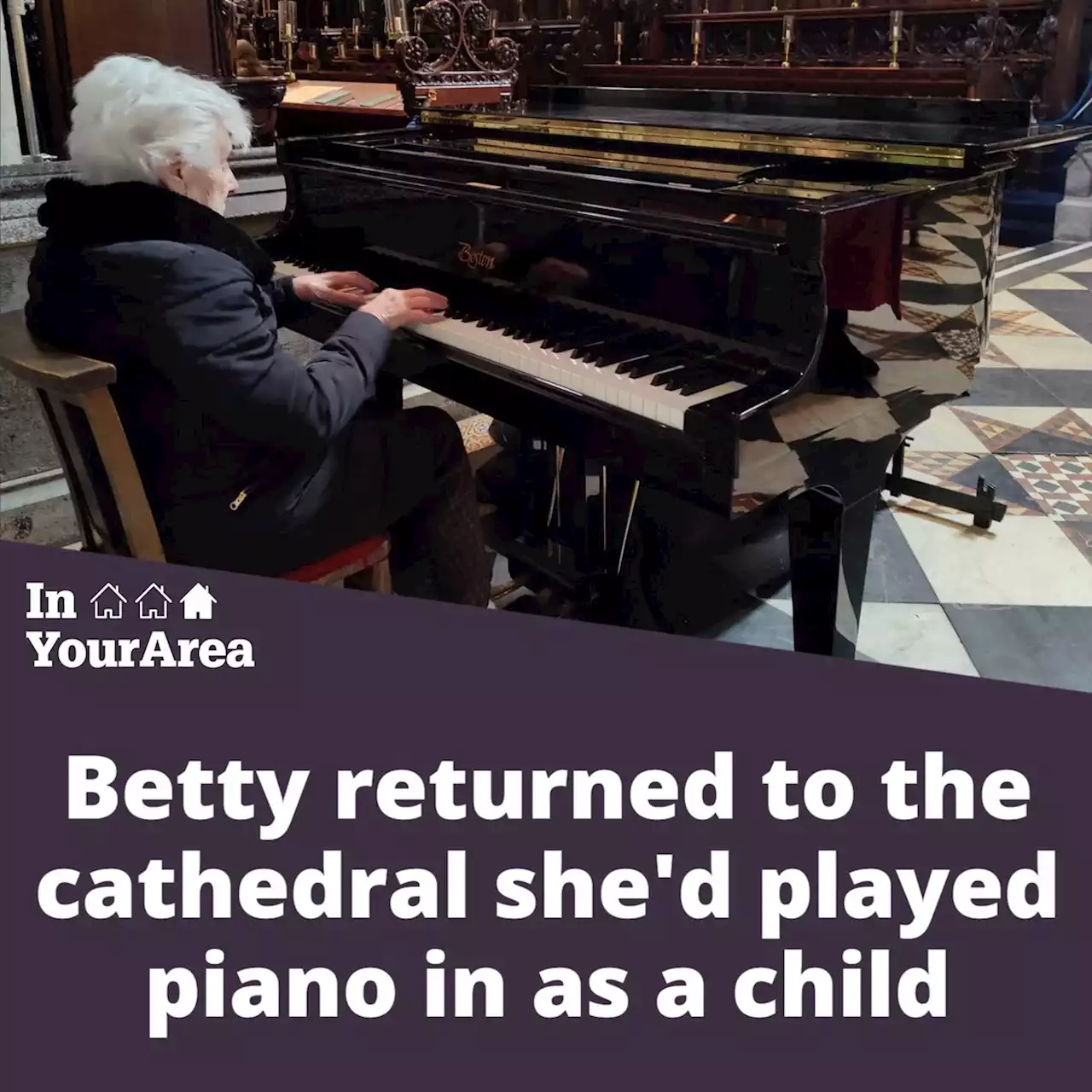 Bottisham resident's 'day of pure joy' with cathedral piano