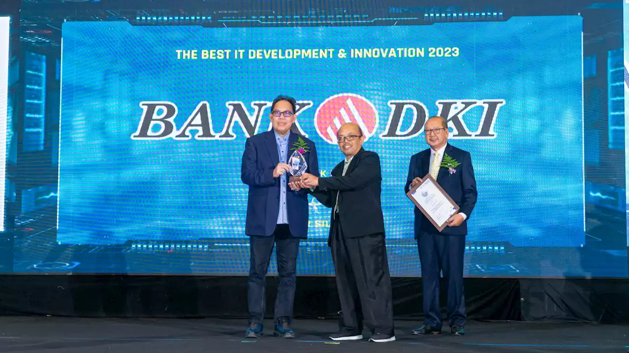 Konsisten Dorong Inovasi Digital, Bank DKI Raih 4 Penghargaan Digitech Award 2023