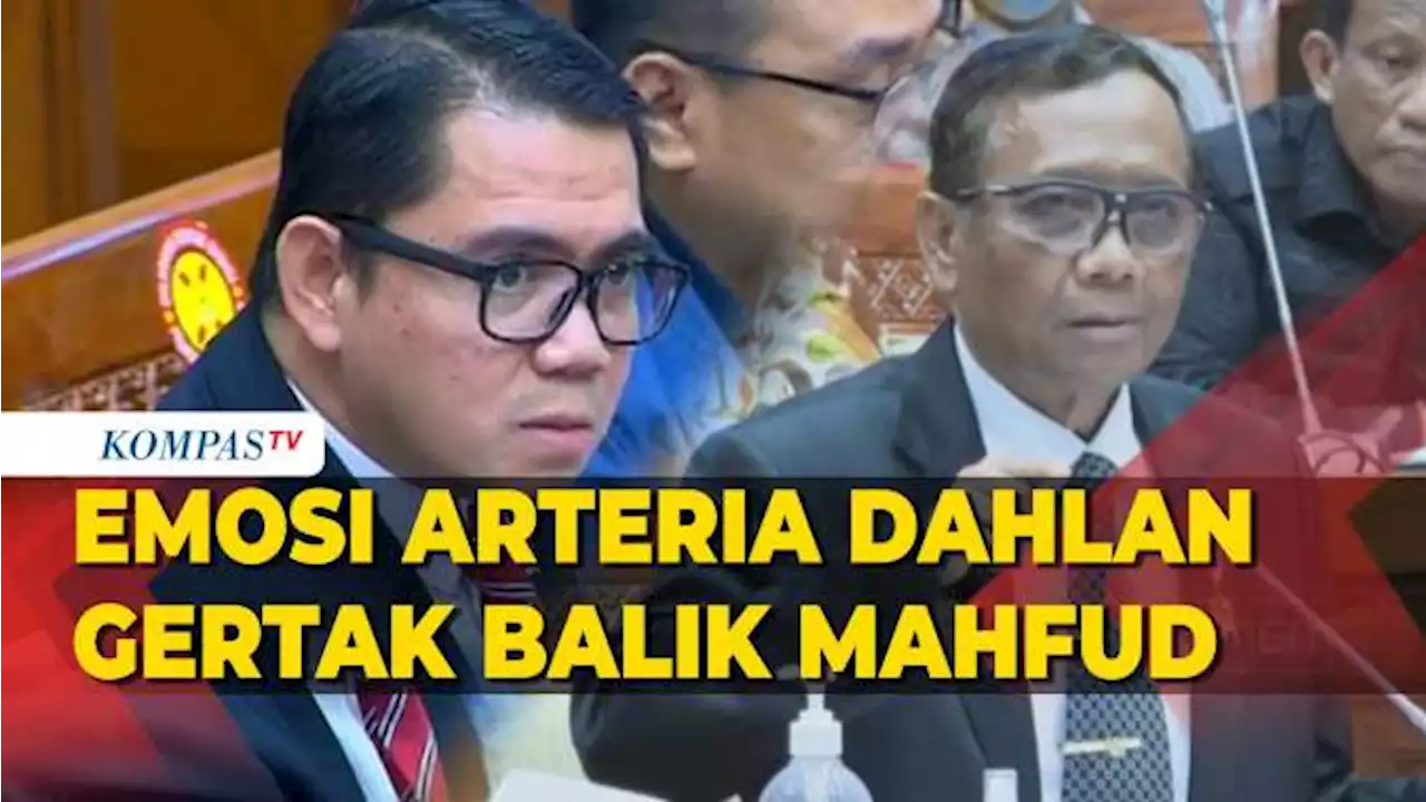 Arteria Gertak Balik Mahfud MD di Rapat DPR: Saya Hanya Takut kepada Allah