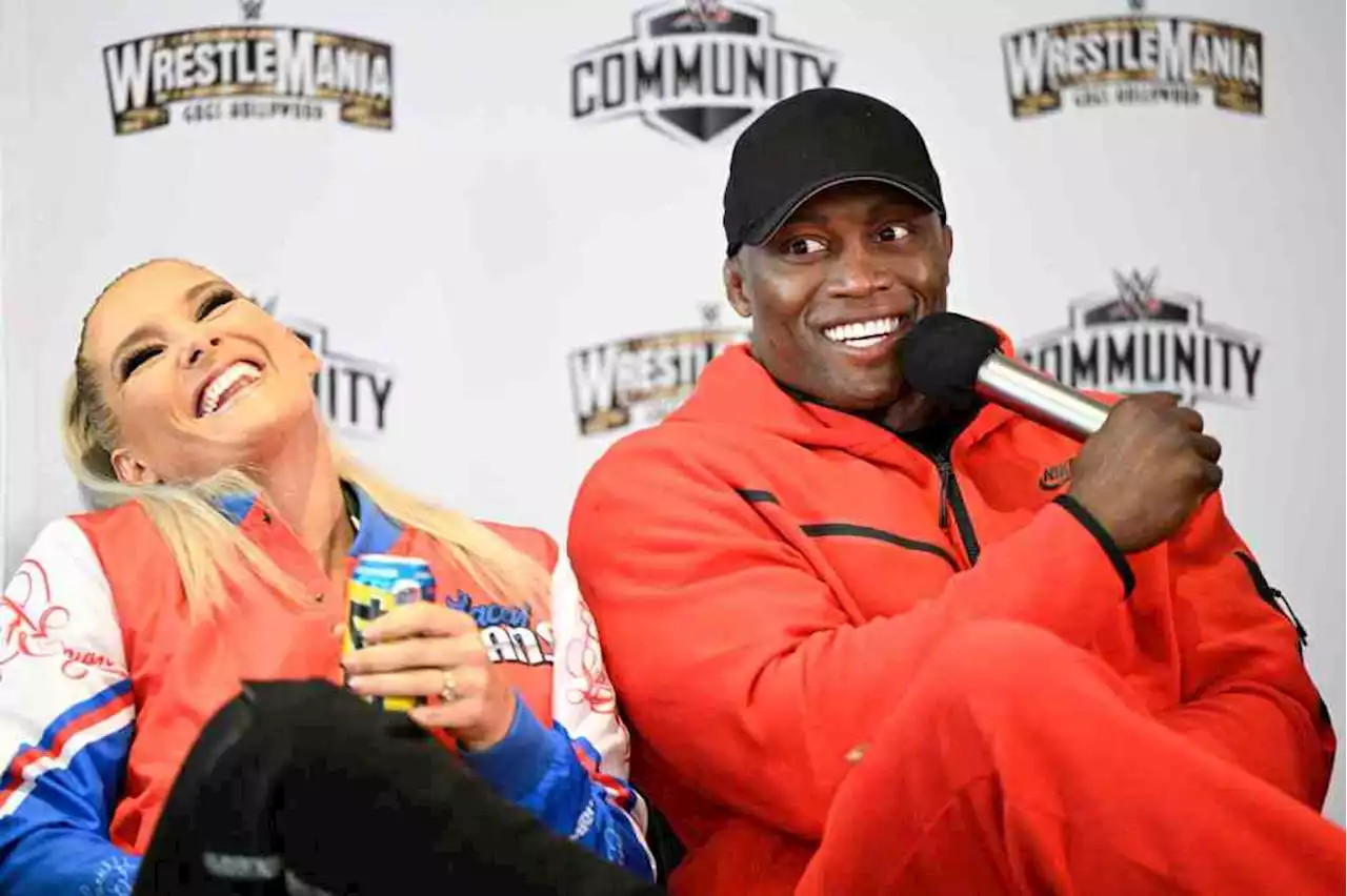 Photos: WWE stars enjoy day with veterans, kids in advance of Wrestlemania in Inglewood