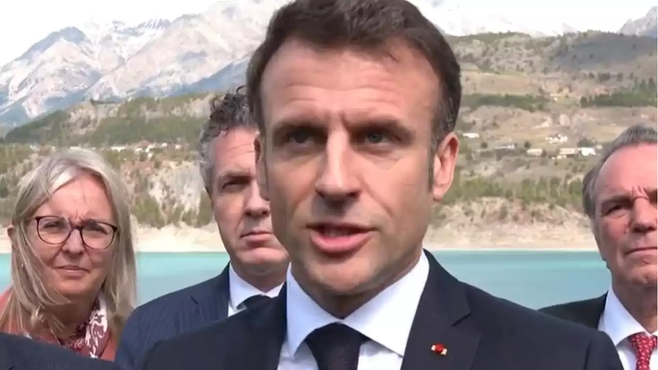 Macron s’exprime pour la première fois sur les incidents de Sainte-Soline