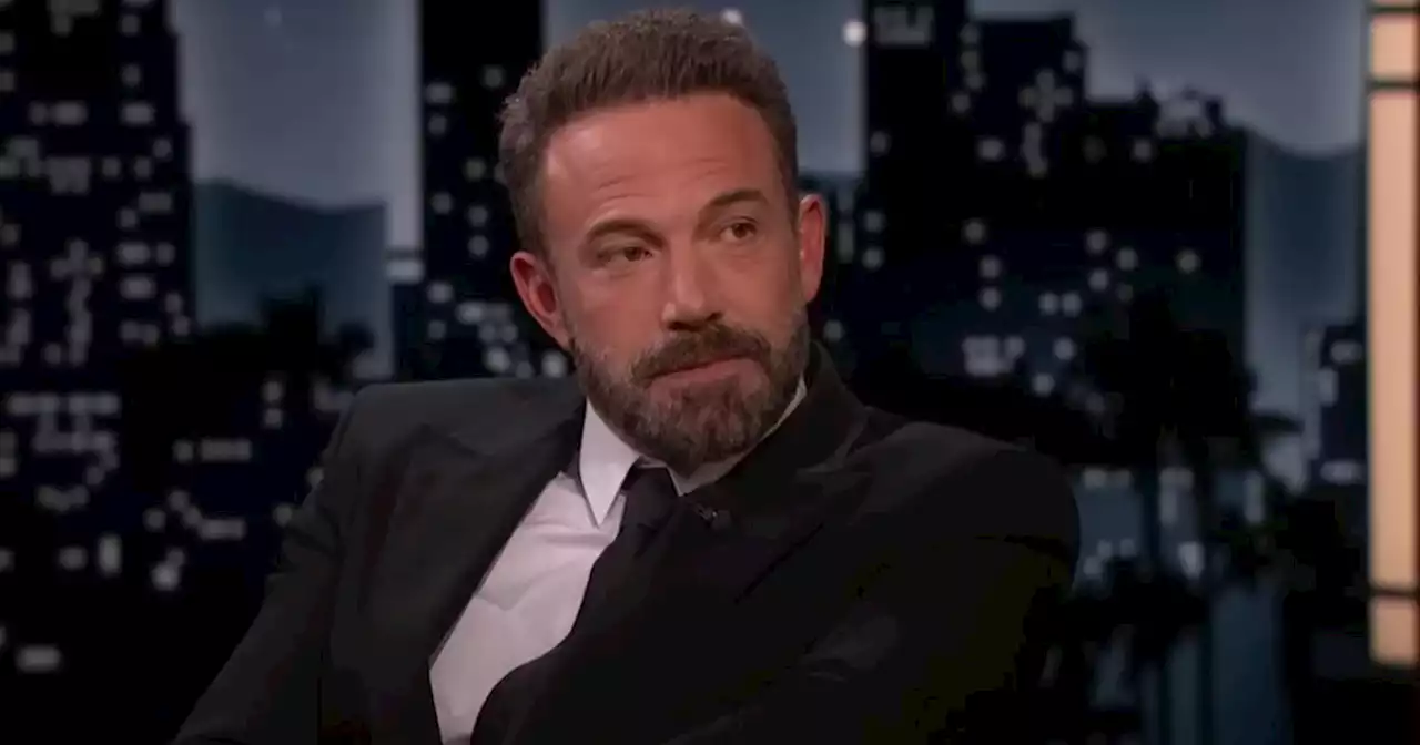 «Dieu m'a créé comme ça» : en vidéo, Ben Affleck revient avec humour sur son visage dépressif aux Grammy Awards