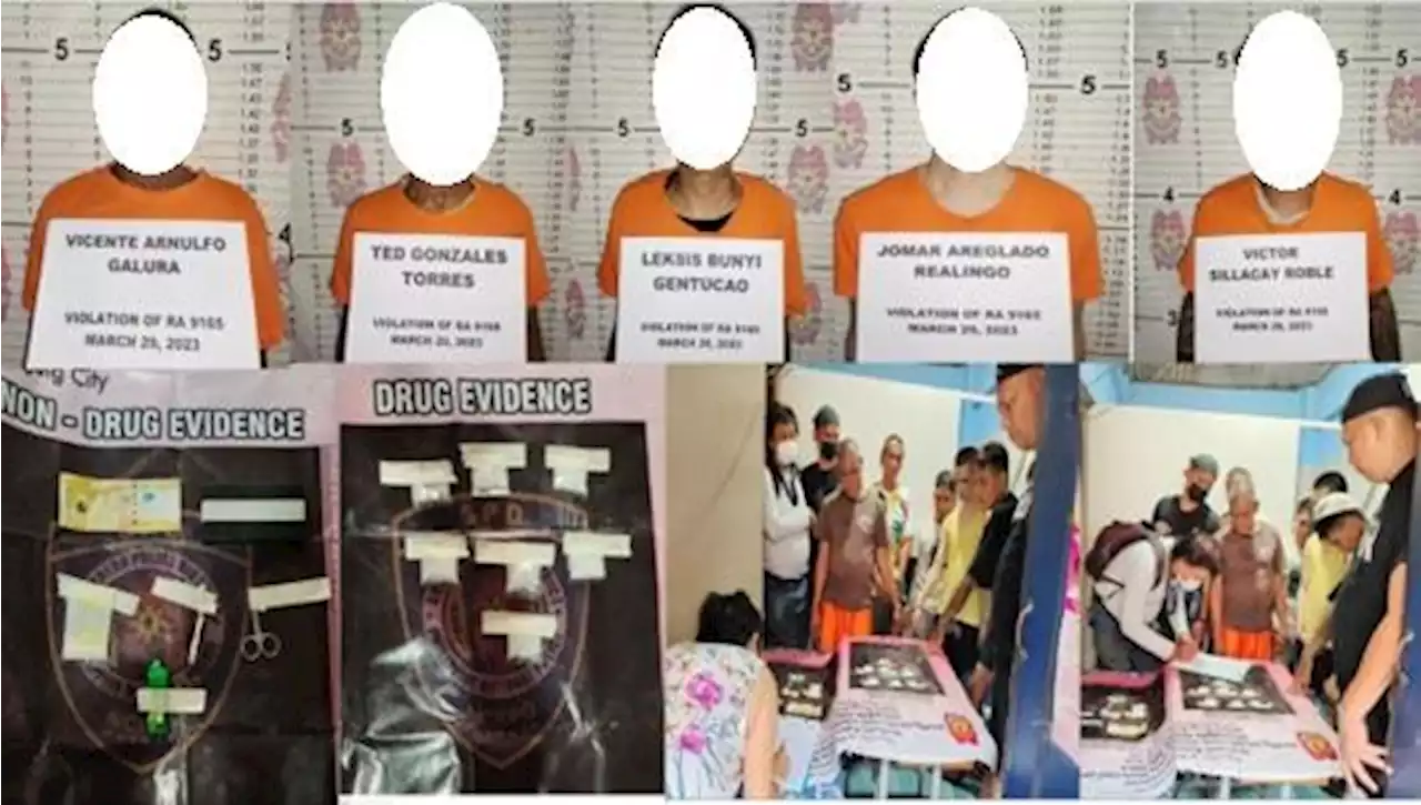 Drug den dismantled; 5 arrested in Pasay