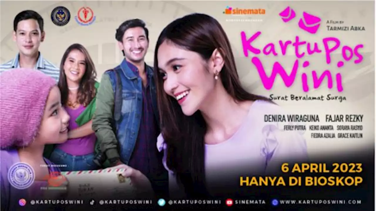 Didukung Pos Indonesia, Film 'Kartu Pos Wini: Surat Beralamat Surga' Siap Tayang 6 April 2023