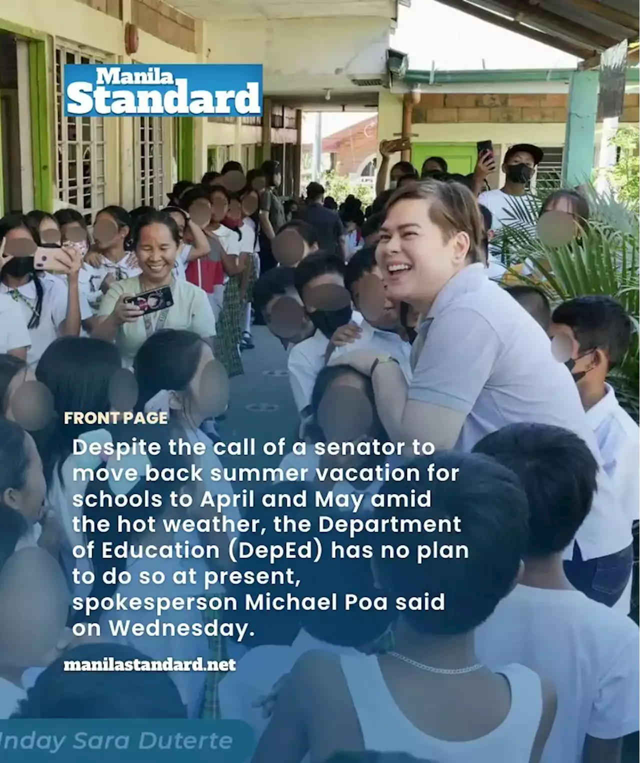 DepEd won’t revert to ‘old’ summer break