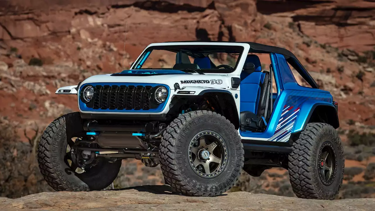 2023 Jeep Magneto Concept First Look: Is This the All-Electric Wrangler?