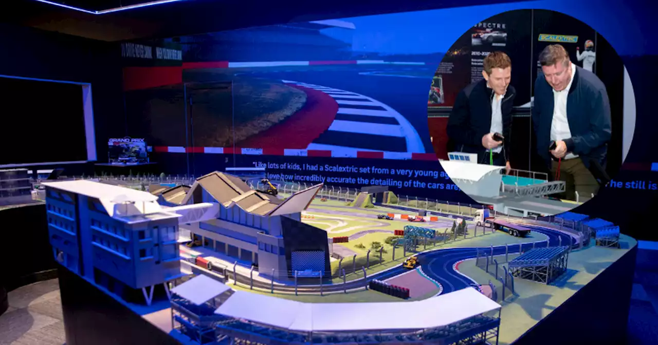 Huge Scalextric track launches at home of British Grand Prix Silverstone