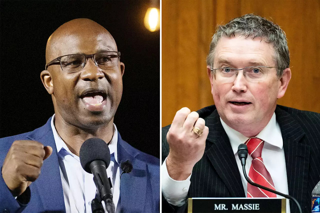 Reps. Jamaal Bowman and Thomas Massie get into shouting match over gun violence