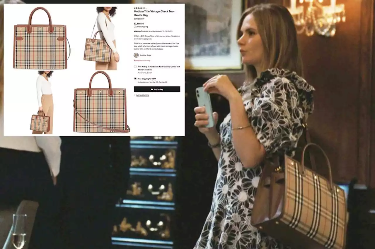 ‘Succession’ sparks searches, memes for ‘gargantuan’ Burberry bag