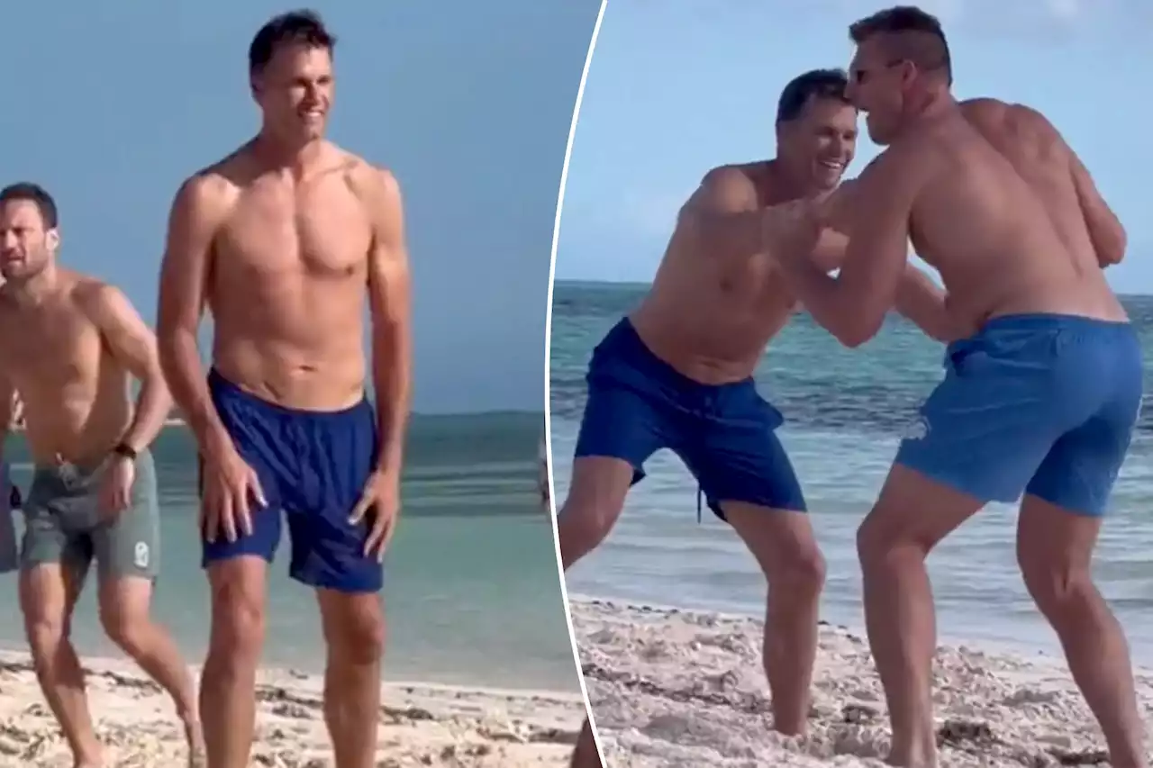 Tom Brady’s back to playing football after NFL retirement in new video