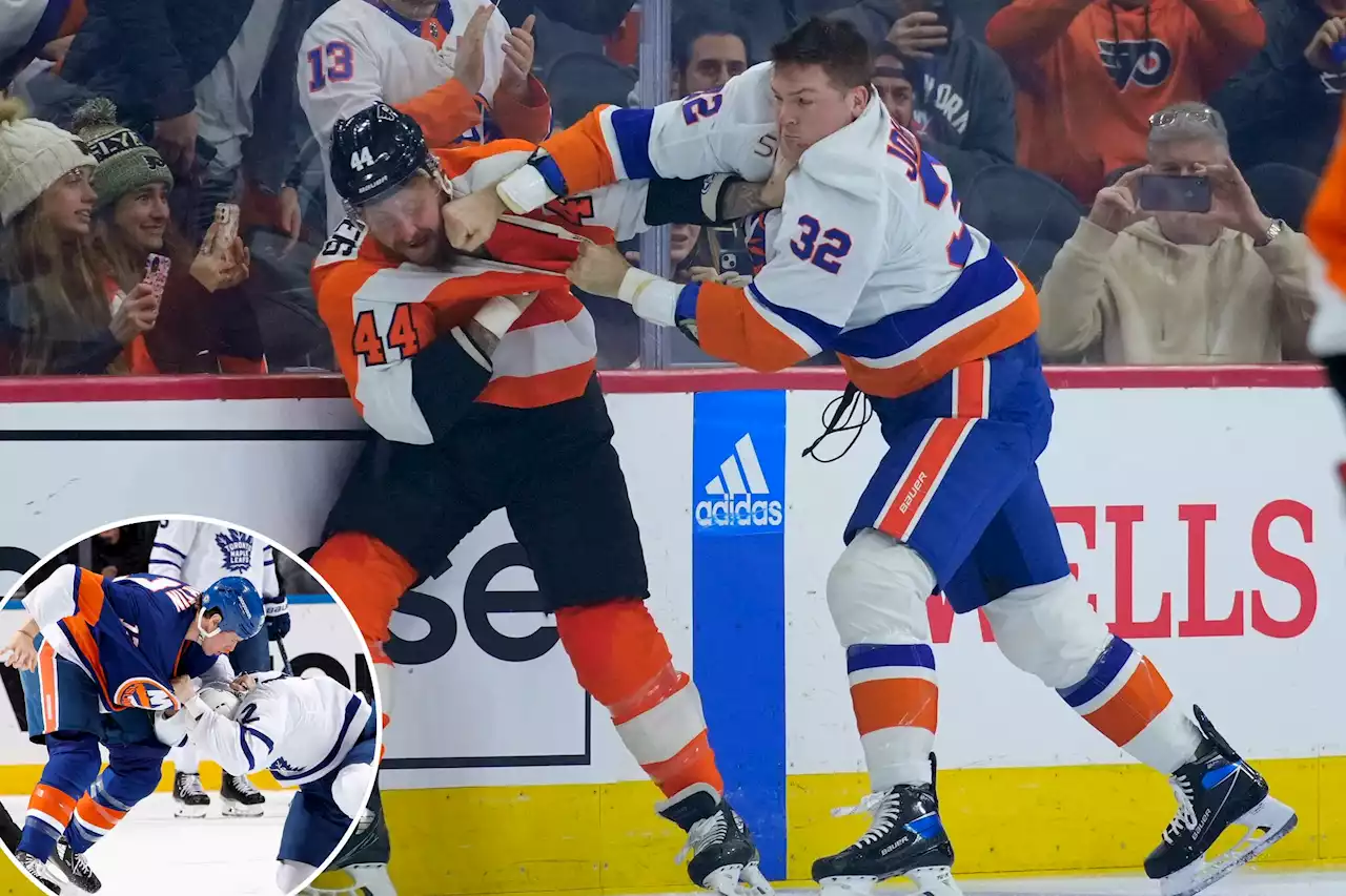 What hockey would miss without fights — according to the Islanders’ fighters