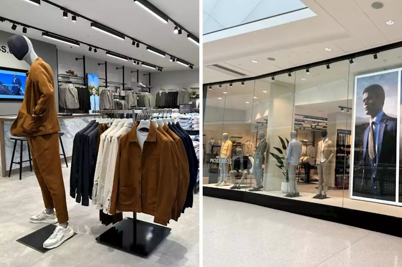 Closer look at new Moss menswear store in atria Watford