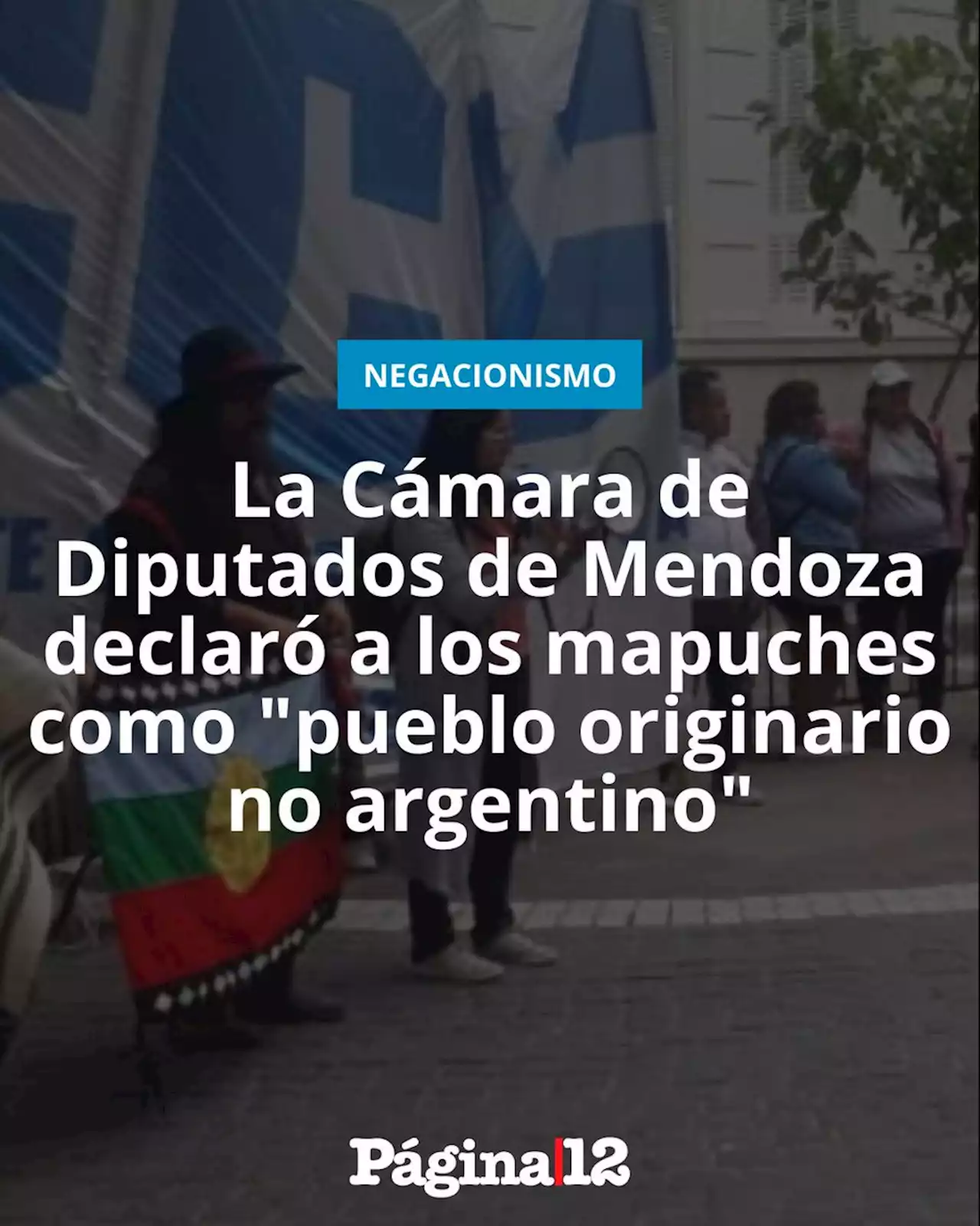 Negacionismo: La Cámara de Diputados de Mendoza declaró a los mapuches como 'pueblo originario no argentino' | El gobernador Suárez avanza con su política antimapuches