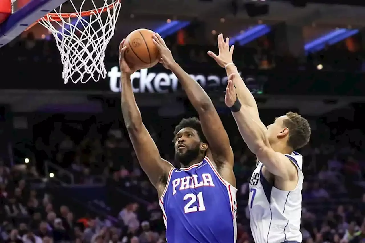 Sixers outlast Dallas Mavericks, 116-108, in return of Joel Embiid and James Harden