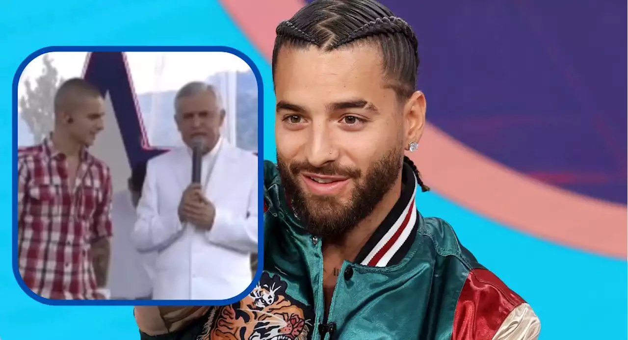 Jorge Barón desempolvó video de Maluma en ‘El show de las estrellas’: “Le di fuerte” - Pulzo