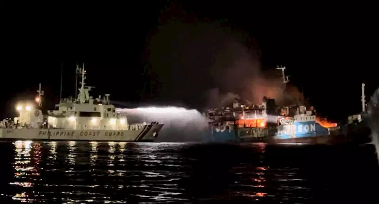 Fire on passenger ferry in Philippines kills 10 - coast guard