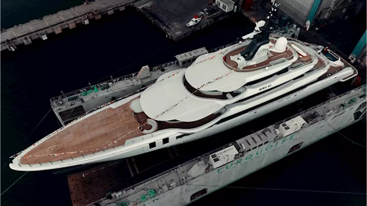 This New 246-Foot Megayacht Comes With a Beautiful Full-Beam Beach Club