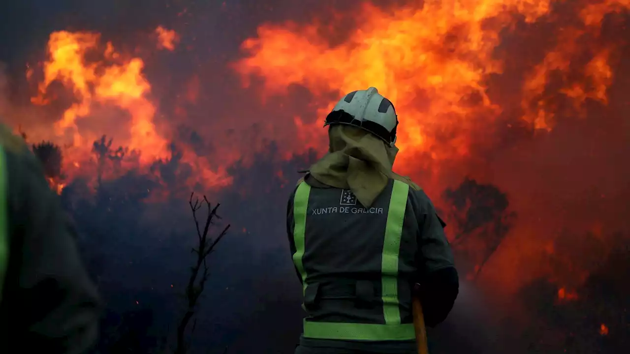 Un incendio forestal en Lugo arrasa con más de 500 hectáreas