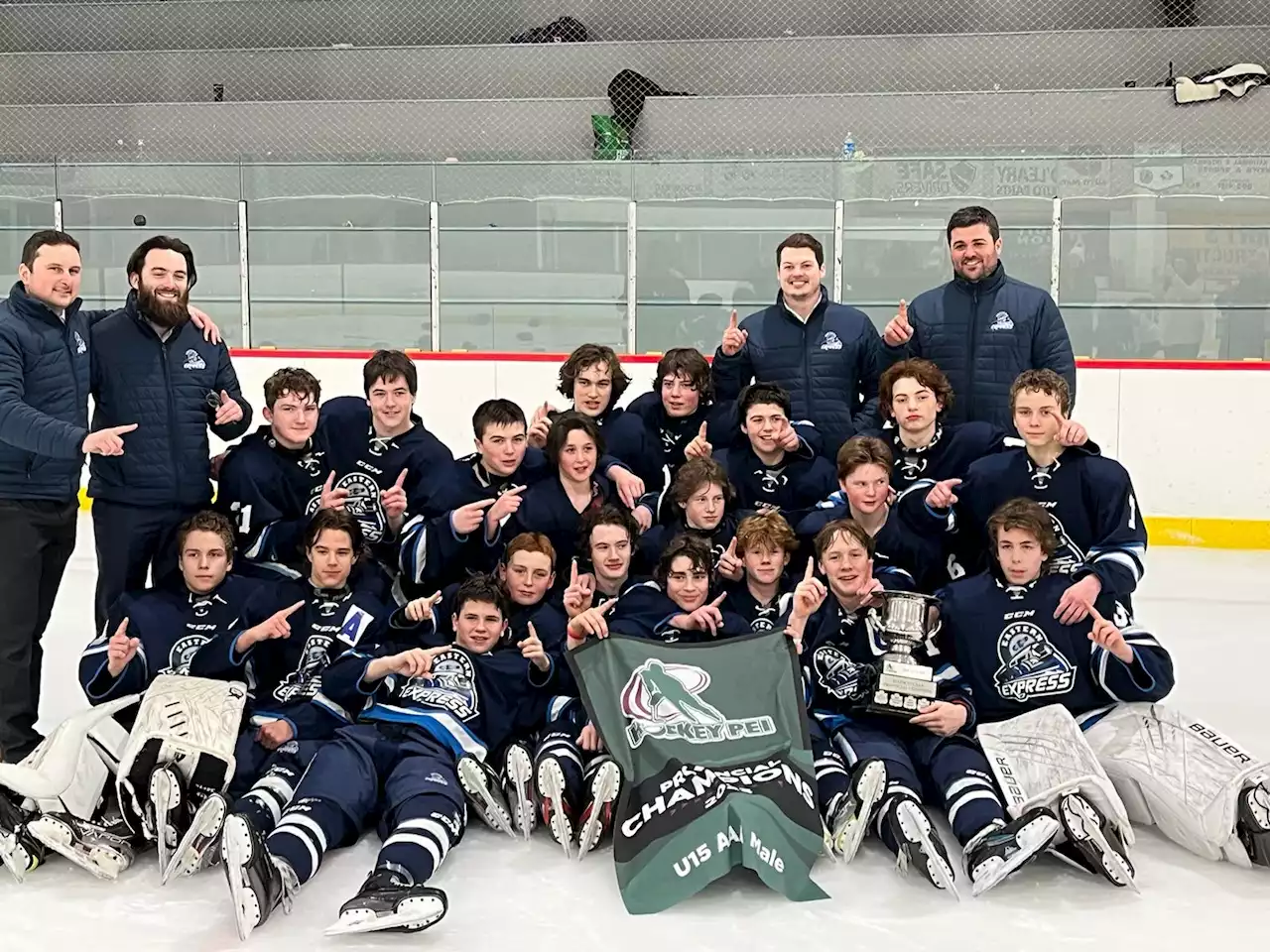 Prince County Warriors, Eastern Express carry P.E.I. colours at Atlantic major U15 hockey championship | SaltWire