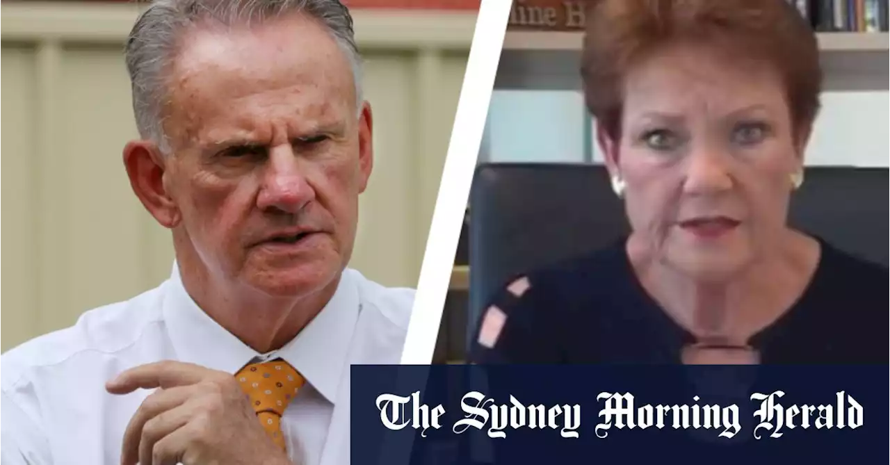 ‘Disgusting’: Pauline Hanson slams Latham’s homophobic comments