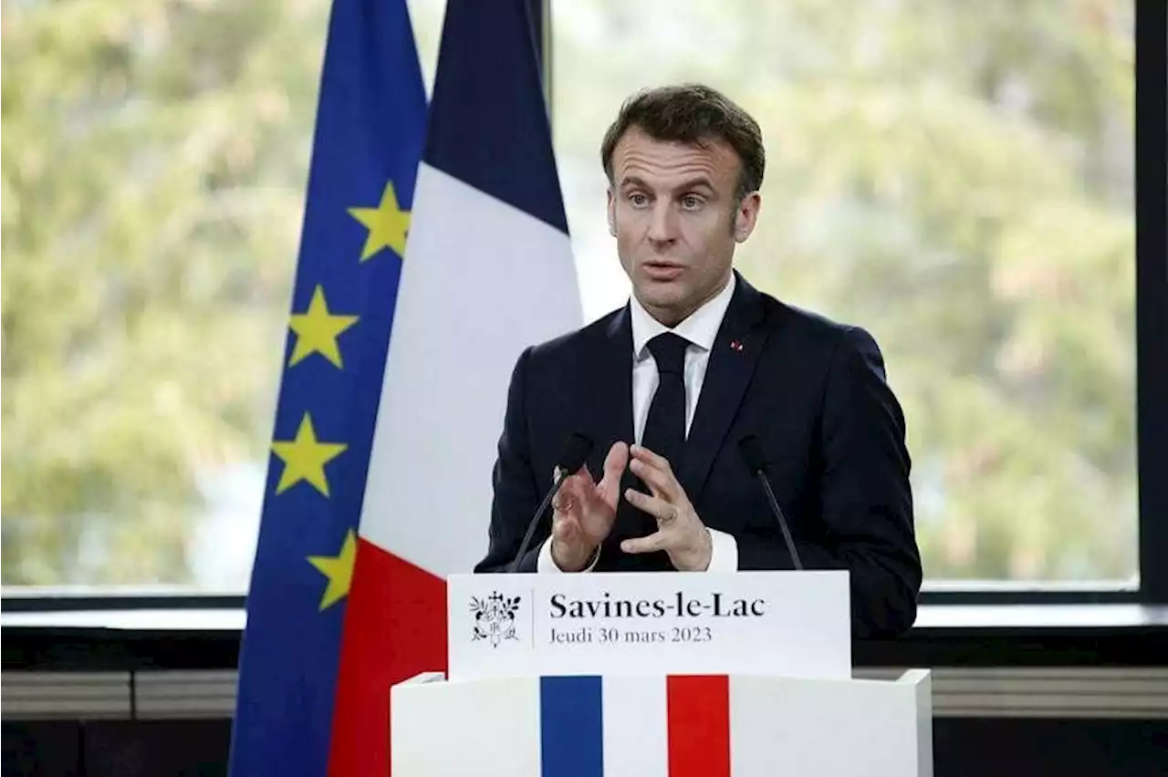 France's Macron announces water saving plan, says protests will not stop reforms