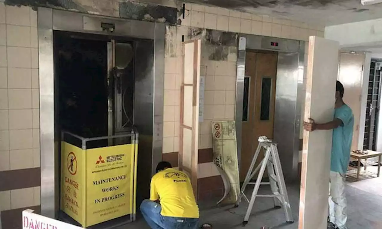 Delivery rider killed in Woodlands lift fire: Death ruled a misadventure