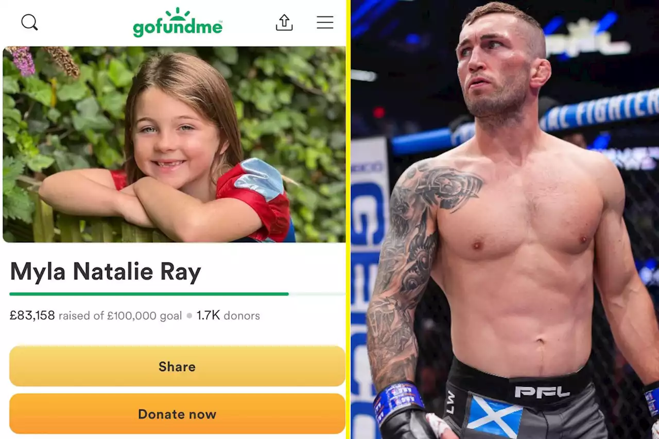 Dana White among donors as former UFC fighter Stevie Ray sets up GoFundMe to raise £100,000 for his sick daughter