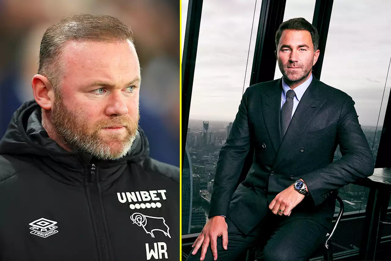 Eddie Hearn reveals he gets drunk texts from Wayne Rooney asking for boxing fights