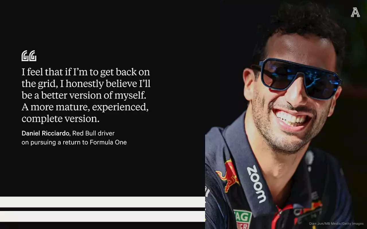 Ricciardo: ‘Signs are pointing’ to chasing F1 comeback