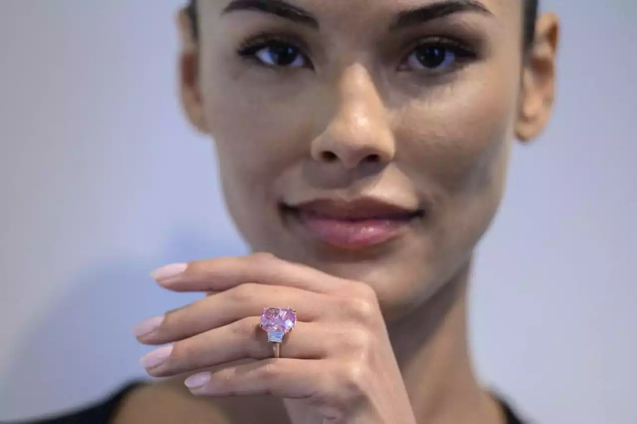 Rare pink diamond worth $35M set for June auction in New York